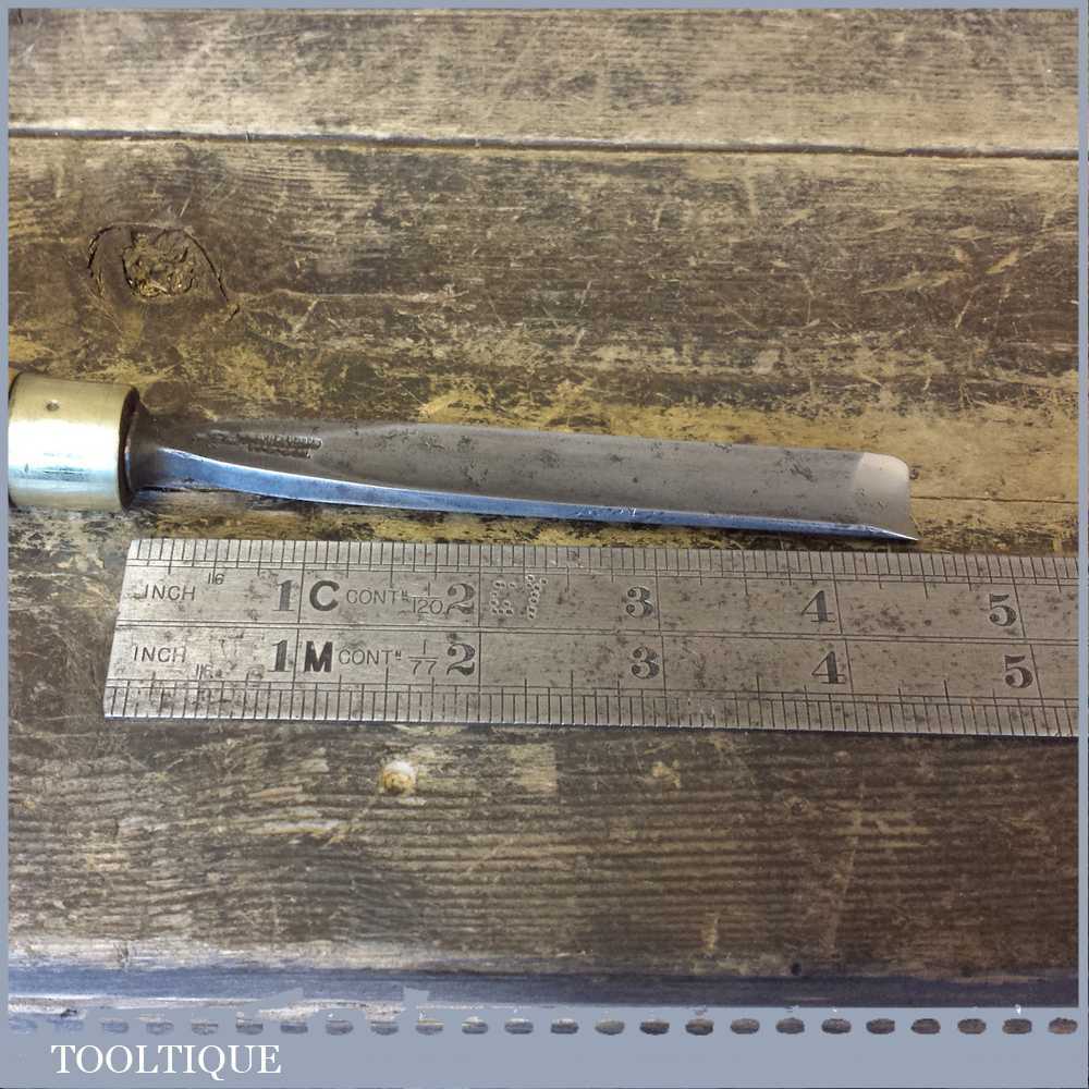 Vintage Ward And Payne 5/8” Wide Wood Carving Gouge Chisel | Tooltique