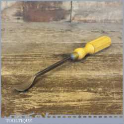 Vintage Henry Taylor 1” 1/8” No: 27 Wood Carving Spoon Bit Gouge Chisel