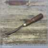 Rare Antique James Cam 18th Century 3/8” Curved Gouge Woodcarving Chisel