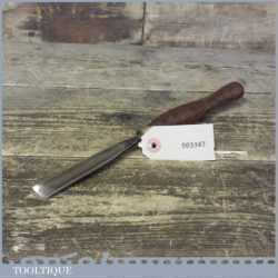 Vintage Solus Cast steel ¾” Wide Woodcarving Gouge Chisel