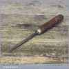 Vintage J B Addis 1/4” Wide Wood Carving Gouge Chisel - Sharpened and Honed