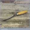 Vintage Henry Taylor (Acorn) 7/16” Curved Woodcarving Gouge Chisel - Sharpened