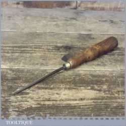 Fine Vintage 5/32” Wide Woodcarving Gouge Chisel - Sharpened & Honed