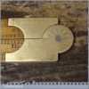 Vintage John Rabone No: 1179 Brass & Boxwood 2ft Folding Ruler