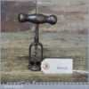 Antique Old Corkscrew With Nice Shaped Handle - No Reserve