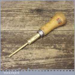 Good Woden Pushpin With Original Decal - Not Seen Much Use