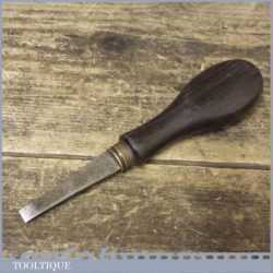 Antique 19th Century Gunsmiths Turnscrew With Rosewood Handle - Good Condition