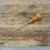 Vintage Long Leatherworking Awl With Nice Shape Handle - Good Condition