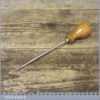 Vintage Long Leatherworking Awl With Nice Shape Handle - Good Condition