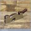 Vintage 1 ¼” Wide Cast Iron Shoulder Rabbet Plane With Mahogany Infill