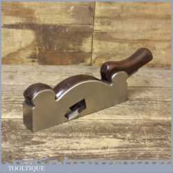 Vintage 1 ¼” Wide Cast Iron Shoulder Rabbet Plane With Mahogany Infill