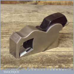 Antique Norris No: 25 Patent Metal Bullnose Type Plane With Original Norris Iron