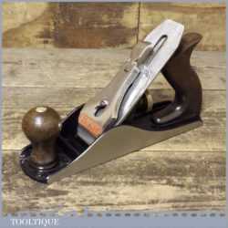 Vintage Stanley No: 4 Smoothing Plane Made In England - Fully Refurbished