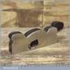 Antique 1 ¼” Wide Rabbet Shoulder Plane With Ebonised Infill - Good Condition
