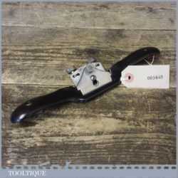 Vintage Stanley Sweetheart Flat Soled Adjustable Spokeshave - Good Condition