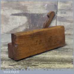 Antique Stokoe C 1817-40 Lambs Tongue Sash Moulding Plane Marked 9/16” & No: 2