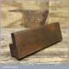 Antique Buck Of Tottenham Ovolo No: 2 Moulding Plane C 1867-79 - Good Condition