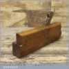 Antique 18TH Century Higgs Hollow Moulding Plane c1780–1827 Marked 18
