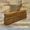 Scarce Antique W Dibb York ¼” Follow On Read Moulding Plane c1845-60