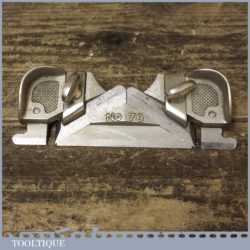 Vintage Stanley Sweetheart USA No: 79 Side Rabbet Plane With Original Cutters