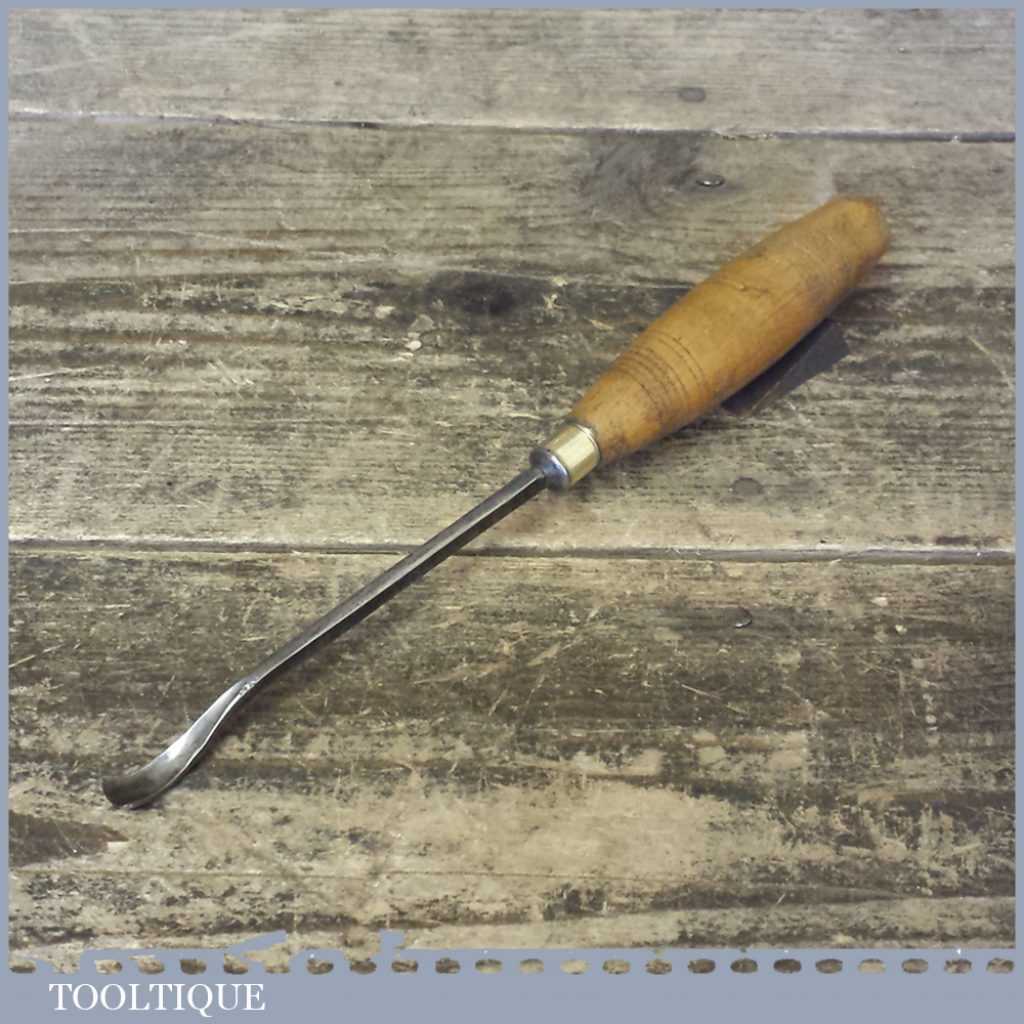 Vintage 5/16” Wide J.B. Addis No: 28 Spoon Gouge Chisel - Good Condition
