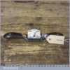 Vintage Stanley No: 151 Flat Faced Spokeshave With Record Iron - Good Condition