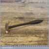 Rare Vintage Miniature Jewellers Brass Claw Hammer With Ebony Handle