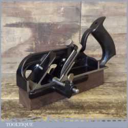 Vintage Stanley USA No: 78 Duplex Rabbet Plane PAT Dated - Original Rule & Level Iron