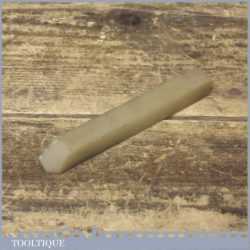 Vintage 4” Lilly White Natural Square Slip Oil Stone - Good Condition