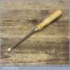 Vintage Hildick 5/16” Wide Woodcarving Gouge Chisel - Sharpened And Honed