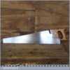 Vintage Henry Disston 23” Long Cross Cut Hand Saw With 8 TPI - Sharpened