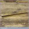 Unusual & Rare 8” Vintage Rosewood & Brass Level - Inset Rulers Each Side London