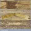 Rare Vintage Edward Preston Brass Bound 2ft Boxwood Folding Ruler - Made For Melhuish