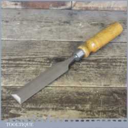 Vintage Ward & Payne 1 ¼” Wide Bevel Edge Chisel - Sharpened And Honed