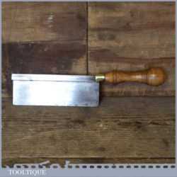 Vintage 6” Long Steel Back Gentleman’s Saw 16 TPI- Sharpened And Set