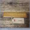 Vintage Hunt and Broadhurst Boxwood Rectangular Protractor - Architect’s Drawing Set