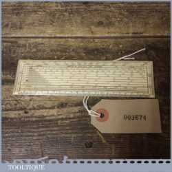 Vintage Aston & Mander Of London Rectangular Protractor - Architect’s Drawing Set