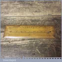 Vintage Langwood Rectangular Protractor - For Architect’s Drawing Set