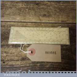 Vintage W Harling Of London Rectangular Protractor - For Architect’s Drawing Set