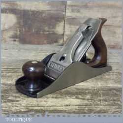 Vintage Stanley USA Low Knob Pat Date (1910-18) No: 4 Smoothing Plane - Rosewood Handles