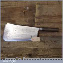 Vintage Cornelius Whitehouse 11” Butchers Cleaver marked 1941 - Good Cond Kitchenalia