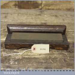 Vintage Boxed 8 x 2” Medium Grit Sharpening Oilstone - Good Condition