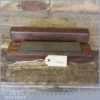 Vintage 8 x 1 ½” Medium Grit Oil Stone In Mahogany Box - Good Condition