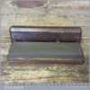 Vintage Natural Black Arkansas Oil Stone In Pine Box - Good Condition