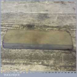 Vintage 7” x 2” Hard Natural Oil Stone Lapped Flat Ready For Use
