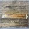 Vintage 2ft Smallwood Boxwood And Brass Folding Ruler - Good Condition