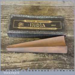 Vintage 6” Norton India Slip Sharpening Oil Stone - Good Condition