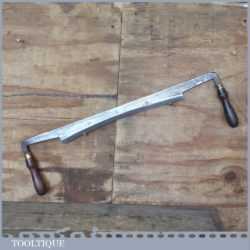 Large Vintage Coopers Drawknife With 15” Cutting Blade Ward & Payne - Sharpened Honed