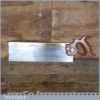 Vintage Henry Disston 14” Brass Back Bench Saw With 12 TPI - Sharpened