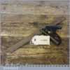 Vintage Fischer Cast Steel Adjustable Combination Square - Good Condition